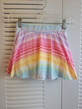 Colorful Striped Skirt Size M(7/8)